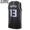 Barn Sacramento Kings Tröja Keegan Murray 13 Jordan 2022-23 Statement Edition Svart Swingman